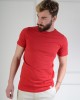 Basic Slim Fit Kırmızı Erkek Tişört