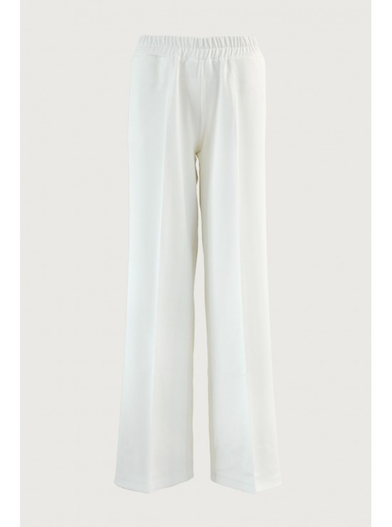 Bol Kesim Pantolon - Ekru