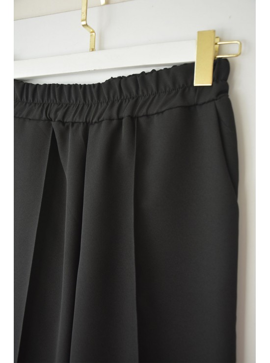 Duble Paça Pantolon - Siyah